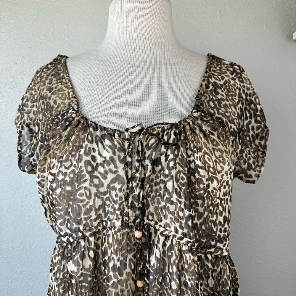 EUC Chauncey Women’s Cheetah Dress